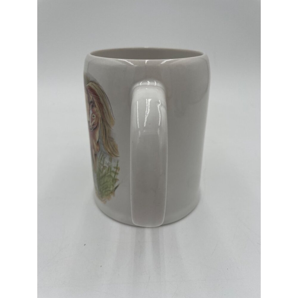 Vintage 1983 Enesco Horse & Foal Ceramic Mug - Picture 3 of 8